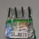 Butane Lighter, 4pcs Refillable Long Flame Lighter for BBQ Candle(No Butane Inside) (Blue)