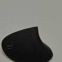 Left Handed Mouse, 2.4G Wireless Left Handed Ergonomic Mouse with 800/1200/1600 Adjustable DPI, 6 Buttons Wireless Vertical Mouse for MacBook/Laptop/PC/Desktop-Black