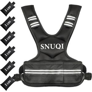 Adjustable Weighted Vest for Men and Women 4-10lbs/9-18lbs/20-32lbs Weighted Vest with 6 Ironsand Weights for Home Workouts Adjustable Body Weight Vest Exercise Set for Cardio and Strength Training