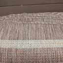 MontVoo-Outdoor Rug-Patio Rug 8x10 Polypropylene Indoor Outdoor Rug Outdoor Carpet for Patio Deck Balcony Porch, Textured Weave, Durable for High Traffic, Fade-Resistant, Boho Farmhouse Neutral Brown