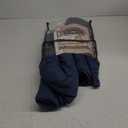 Navy Light Filtering Boys Bedroom Curtains 63 Inches Long 2 Panels Set for Small Window Dark Blue Boho Farmhouse Pinch Pleated Linen Short Semi Sheer Back Tab Bedroom Bay Windows 50W x 63L Length