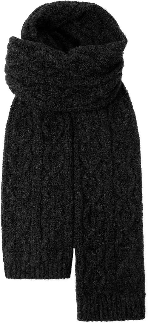 Scarf for Women Winter- Warm Thick Knit Winter Scarf for Women Wraps Chunky