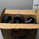 Wagon Carts Foldable 420LBS Weight Capacity Collapsible Wagon with Big All-Terrain Wheels, Heavy Duty Beach Wagons Cart with Cup Holders for Camping, Garden, Sports, Grocery pcs (Carbon Black)