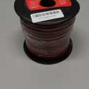 VIABRICO 14Gauge 200FT Electrical Wire Cable 2 Conductors Red Black Cable Hookup LED Lighting Strips Flexible Wire Extension Cord 14AWG Copper Clad Aluminum Copper Wire 12V/24V DC 61M