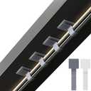 Hook and Loop Cable Ties, Self Adhesive Hook and Loop Cable Straps, Sticky-back Cord Organizer, Cable Clip, Household & Office Essentials, 40Pcs per Pack