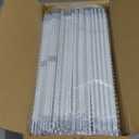 HOMIDEC Shoe Rack, 6 Tier Shoe Storage Cabinet 24 Pair Plastic Shoe Shelves Organizer for Closet Hallway Bedroom Entryway (White)