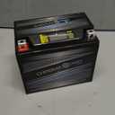 Chrome S Pro iGel YTX12-BS Battery  180 CCA, Gel Electrolyte, LCD Display, 12V 10Ah  Fits ATV, Motorcycle, Scooter, Jet Ski, Dirt Bike, UTV, Snowmobile & More  T3 Nut & Bolt Terminal