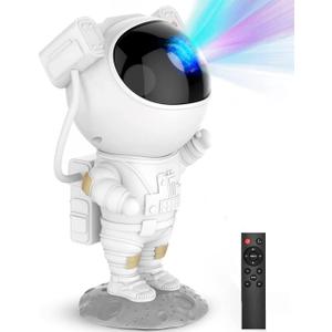 Star Projector Galaxy Night Light,Birthday Gifts Toys for 2-10 Year Old Boys Girls- Astronaut Starry Nebula Ceiling LED Lamp with Timer and Remote,Projection Lights for Bedroom Dcor