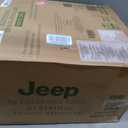 Jeep Altitude Compact Travel Stroller by Delta Children Greenguard Gold, Easy One Hand Fold, Lightweight, Extendable Canopy with Peek-a-Boo Window, Reclining Seat, 4 Wheel Suspension, Olive Green