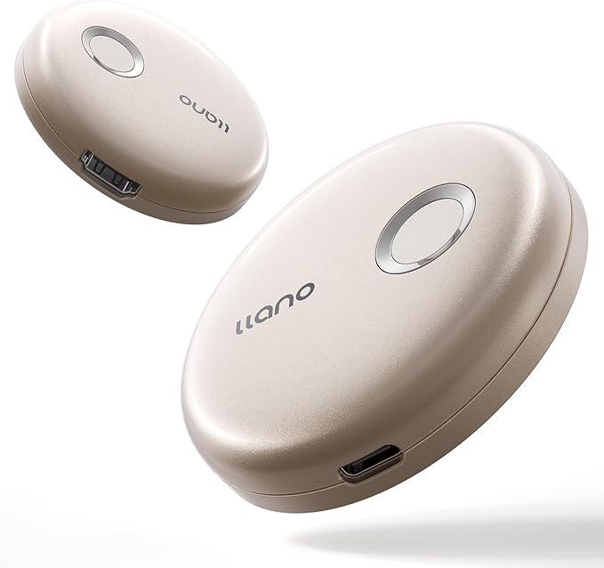 llano T1 Wireless HDMI Transmitter Adapter, Streaming Media Video/Audio/File HDMI Wireless Extender from Laptop, PC, Smartphone to HDTV Projector Monitor, 1080P@30Hz