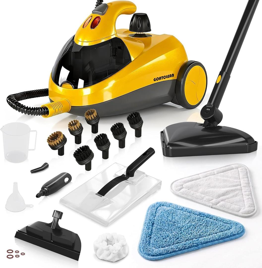 Steam Cleaner for Home, Multipurpose Chemical-Free Steamer