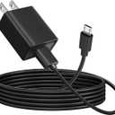 5V 2A 1A Fast Micro USB B Wall Charger Adapter for Kindle Paperwhite 2-12th, Oasis E-Reader,Scribe, Fire 6 7 8 10 Plus Kids Tablet, Samsung Galaxy S7 S6 Note 5 4,TCL, LG,PS4,Moto Android Phone & More