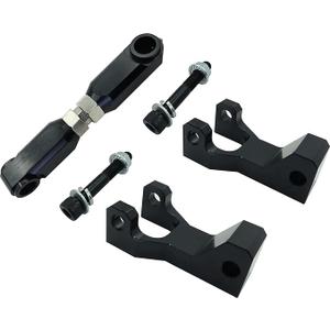 Front and Rear Lowering Kit Fit for Yamaha Banshee 350 YFZ350 1987-2006, Raptor 660 660R YFM660R 2001-2005,Raptor 700 700R YFM700 2006-2020,Warrior 350 YFM350X 1987-2004 (Black)