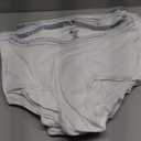 Hanes Men's Brief Underwear Pack, Cotton Briefs, Moisture-Wicking Underwear, Breathable, White, 6-Pack XXL