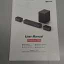 ULTIMEA 5.1 Home Theater Sound Bar Compatible with Dolby Atmos, Peak Power 410W, Sound Bars for Smart TV with Subwoofer, Surround Sound System, Adjustable Surround and Bass, Poseidon D60