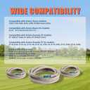 07200023 Deck Belt 7200023 Belt Mower Parts Compatible wtih Ariens Gravely Replacement Parts Belt,145" L x 0.5" W