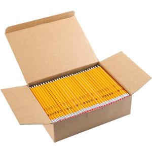 Madisi Wood-Cased #2 HB Pencils, Yellow, Pre-sharpened, Bulk Pack, 320 pencils