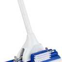 Mr. Clean Magic Eraser Roller Floor Mop, White/Blue
