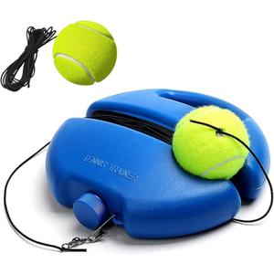 Q&F Tech Tennis Trainer Rebound Ball Set, Solo Practice Reaction Kit/Ball, Portable Self Training Tool/Device, for Beginners/Adults 