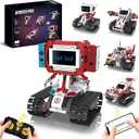 5-in-1 STEM Robot Building Kit with Remote Control & APP, Science Robot Educational Toys for Kids Age 8-16, Birthday Gifts for Boys Girls with 358 Piece