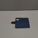 Wallet Case for iPhone 16 Pro, RFID Blocking Credit Card Holder, PU Leather Folio Flip Kickstand Protective Shockproof Cover for Apple 16 pro (Blue, for iPhone 16 Pro - 6.3'')