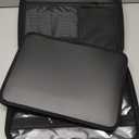 Calenzana Fireproof Document Boxes with TSA Lock, Upgraded 16 Pockets Fireproof＆Water Resistant File Organizer, Hard-Shell Safe Box for Important Certificates, Passport, Laptop