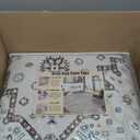 Area Rug 2x3 Washable Rug Door Mat Vintage Distressed Doormat Indoor Entrance Traditional Thin Floral Print Non Slip Carpet for Kitchen Bathroom Bedroom Living Room (Blue and Gray)