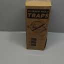 2 Pack Mole Traps,Galvanized Steel Scissor Trap,Reusable Mole Trap Killer,Easy Set Mole Eliminator Trap for Lawns