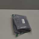 Washing Machine Mat Silicone for Small Compact Washer and Dryer Under/Top, Drain Pan Drip Tray Floor Protector Non-Slip Flexible Soft Mat Waterproof 27"x27" Gray