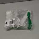 LIDER Flat-Face Outlet Extender with 3 Receptacles, Ultra-Thin Wall Plate Plug with Cord Extender and 3-Outlet Power Strip, 3ft Cord, LWE3-315-W, ETL-Listed, White