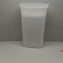 Rubbermaid Wrap N' Craft Plastic Wrapping Paper Organizer Storage Container with Top Ornament Storage Compartment for 20 Standard 30 Inch Rolls, Clear