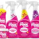 Stardrops The Pink Stuff Miracle Cleaning Bundle Multi-Purpose Paste, Spray, Bathroom Foam Cleaner, Window & Glass Cleaner, and Cream Cleaner Complete All-Purpose Home Cleaning Kit