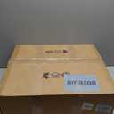 COSYLUX Farmhouse Rattan Pendant Light Fixture for Kitchen Island, Dining Room, 22'' Hand-Woven Bamboo Hanging Lamp, Rattan Chandelier Bird Nest Shape Pendant Light for Bar Cafe Living Room