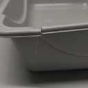 Petmate Litter Pan, Blue/Gray, Small, Made in USA