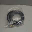 Automotive 25 Feet 3/8" Nylon Fuel Line Tubing Replacement Fuel Line Repair Kit 3/8 in (10mm)