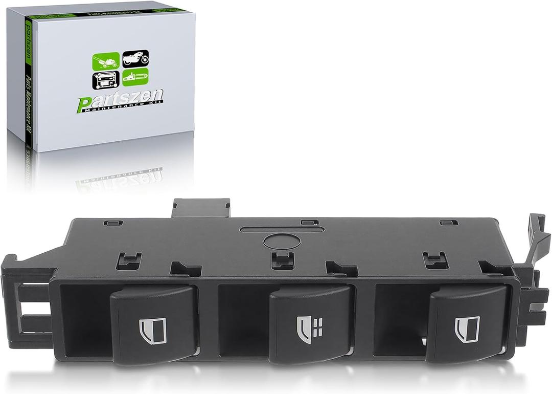 61316902183 Front Left Power Window Switch for BMW 323Ci 325Ci 330Ci 2000-2006