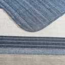 Nautica - Twin Quilt Set, Cotton Reversible Bedding with Matching Sham, Dorm Room Essentials (Ridgeport Denim, Twin)