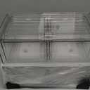 Acrylic Storage Drawers Set of 6, Clear Makeup Organizer, Plastic Organizer Bins for Beauty Supplies,Ideal for Vanity, Bathroom,Cabinet,Pantry Organization