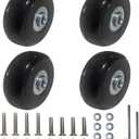 Luggage Wheel Replacement, 50mm x 18mm Luggages Suitcase Replacement Wheels Set of 4, Repair Wheels for Luggage for Travel Box, Suitcase