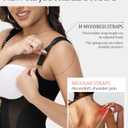 M MYODRESS Fajas Colombianas Moldeadoras Shapewear for Women Body Shaper Tummy Control Post Surgery Compression Garment (XL)