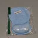 Mouse Pad with Wrist Rest,Ergonomic Mouse Pad with Comfortable Gel Wrist Rest Support and Non-Slip PU Base for Easy Typing Pain Relief, Durable and Washable(Blue)