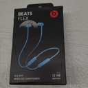 Beats Flex Wireless Earbuds - Apple W1 Headphone Chip, Magnetic Earphones, Class 1 Bluetooth, 12 Hours of Listening Time, Built-in Microphone - Flame Blue