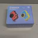 Kids Camera, 1080P 48MP Front Selfie, 3.5 inch Big Screen Toddler Toy Camera, 10X Zoom in Christmas Birthday Gift Cameras for Kids Boys Girl Age 2-12, Blue