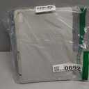 Case for iPad Air 11-inch M3 2025 / M2 2024 (iPad Air 7th/6th Generation) with Easy Installation Frame, Anti-Glare & Anti-Fingerprint Tempered Glass Film, Smooth as Silk Beige