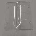 Zento Deals Clear License Plate Covers - 2-Pack  Novelty/License Plate Clear Flat Shields Covers (White 2)