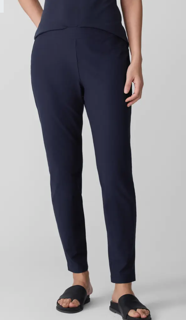 Eileen Fisher Washable Stretch Crepe Pant, Size 1XL