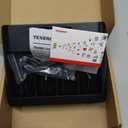 Tenergy TN486U 5-Bay Universal Battery Charger with LCD, Micro USB/Type C Input, for AA, AAA, C, D, and 9V Rechargeable Batteries