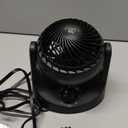 IRIS USA WOOZOO Small Desk Fan, Air Circulator, 3 Speeds, 32ft Max Air Distance, 120° Adjustable Tilt, 27.5db Quiet Motor, Small Fan for Bedroom, Office, Dorm, Black