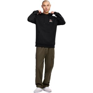 Airwalk mens Fleece Graphic Hoodie, Black, Small