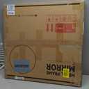 TokeShimi 24 Inch Circle Bathroom Mirror Brushed Nickel, Tempered Round Wall Mirror, Shatterproof 24x24 Hanging Wall Mirrored Farmhouse for Bedroom, Entryway, Restroom, Vanity, Living Room